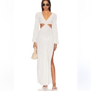 Tularosa Adilah Maxi Dress in Ivory